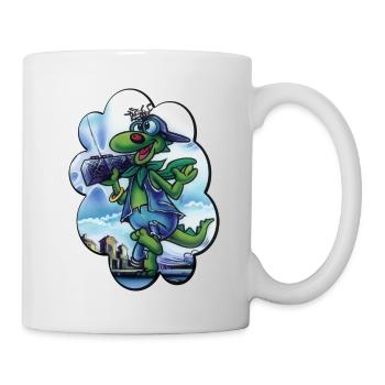 Poldi von HALLO SPENCER - Tasse - Weiß - Rechts