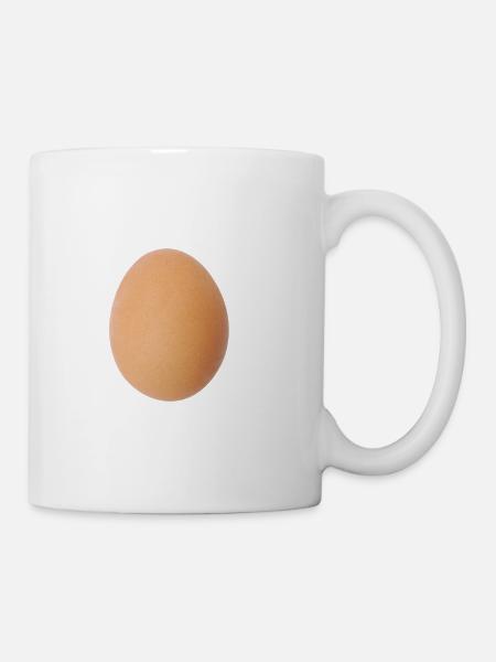 ei - Tasse - Weiß