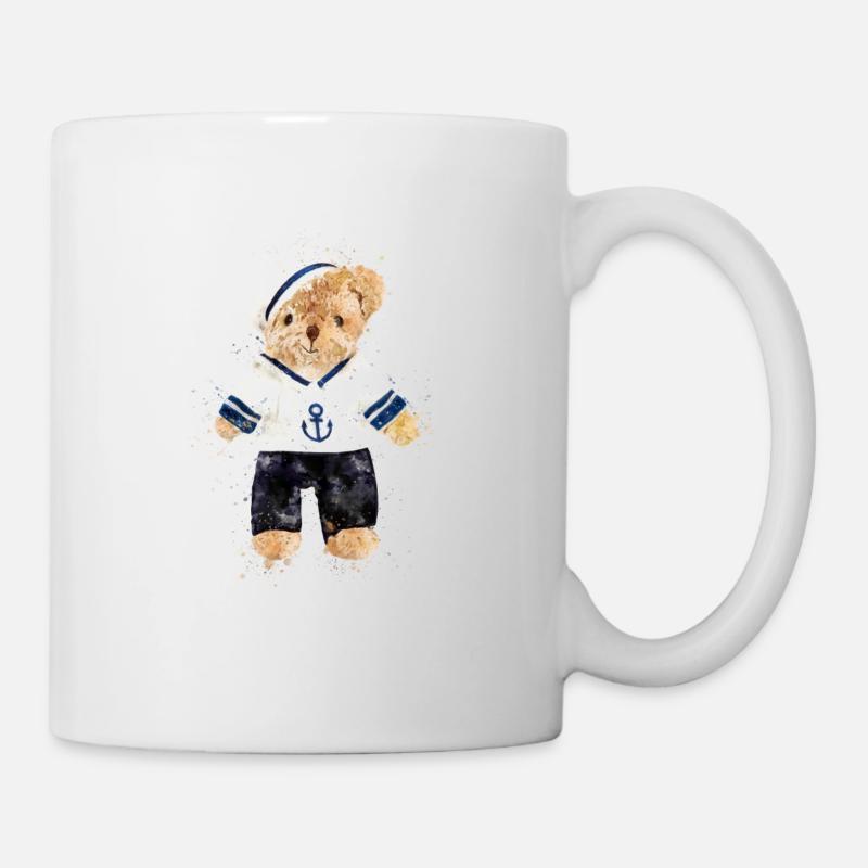 marin nounours - Mug blanc - blanc