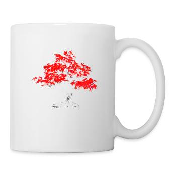 Bonsai einz - Tasse - Weiß - Rechts