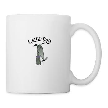 Galgo Dad Black Galgo - Mug blanc - blanc - Droite