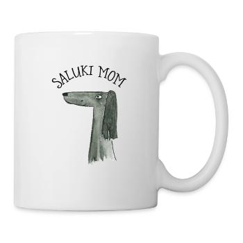 Saluki Mom - Mug blanc - blanc - Droite