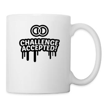 Wedding challenge accepted 1 c - Mug - white - Right