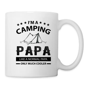 I’M A Camping Papa like A Normal Papa only much - Mug blanc - blanc - Droite
