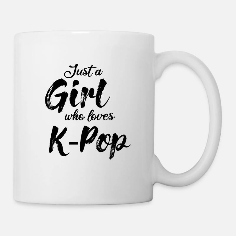 Fan de K Pop Korea - Mug blanc - blanc