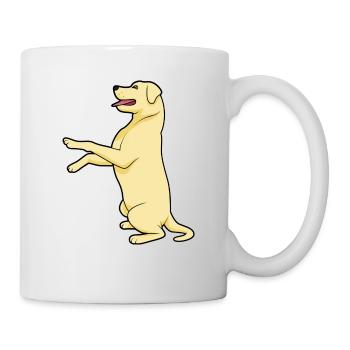 Golden Labrador Dogs & Puppys - Mug - white - Right