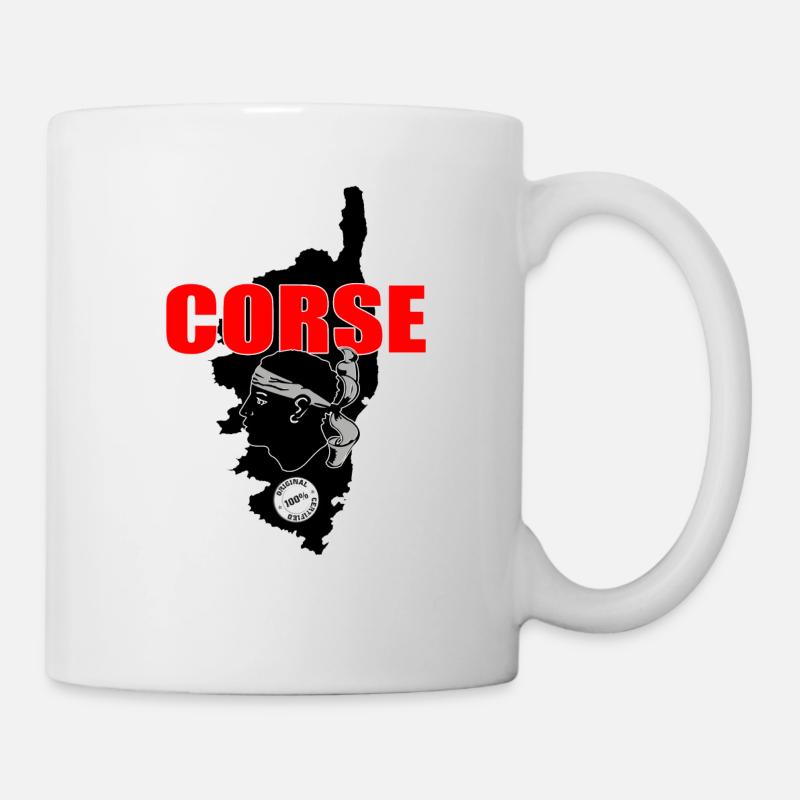 corse - Mug blanc - blanc