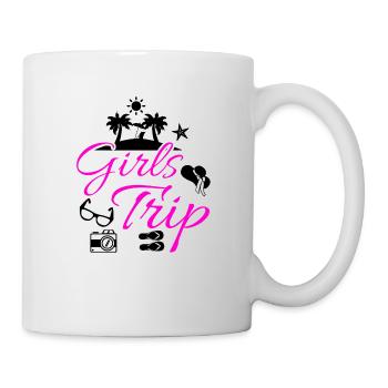 Mädelstrip Girls Trip Crew Girl Tour Fille Crew - Mug blanc - blanc - Droite