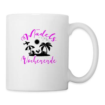 Mädelswochenende Mädelstrip Girls Trip Weekend - Tasse - Weiß - Rechts