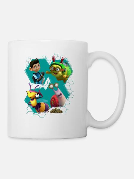 Insectibles Zak und seine Freunde - Tasse - Weiß