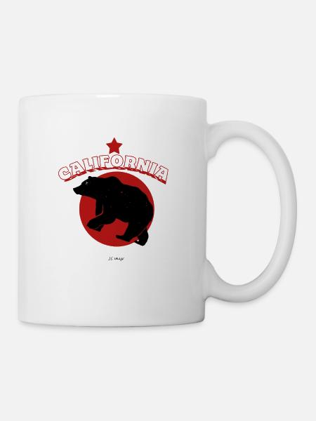 Californie usa - Mug blanc - blanc