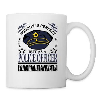 Police officer police - Mug - white - Right