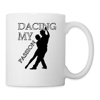 Tanzen Tänzer Tänzerin - Tasse - Weiß - Rechts