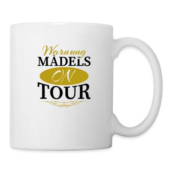 Mädels on Tour Mädelstrip Girls Trip Mädelstour - Tasse - Weiß - Rechts