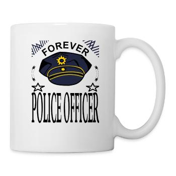 Police officer police - Mug - white - Right