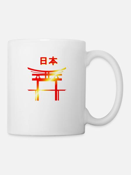 Japan characters - Mug - white