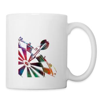 dart sport art - Mug - white - Right