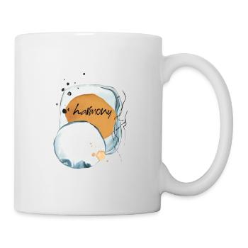 Harmony zen art #zen #modern - Mug - white - Right