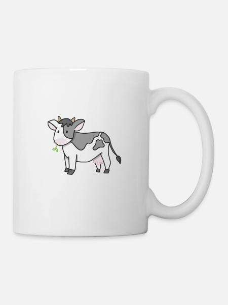 Vache - Mug blanc - blanc