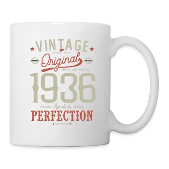birthday born in 1936 birthday 86 years - Mug - white - Right