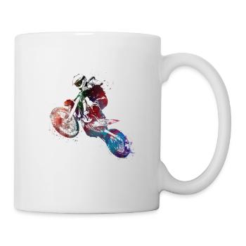 motor sport art - Mug - white - Right