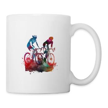Cycling Bike sport art #cycling #sport - Mug - white - Right