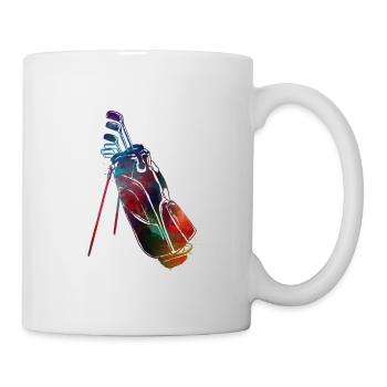 #golf #sport sportive des joueurs de golf - Mug blanc - blanc - Droite