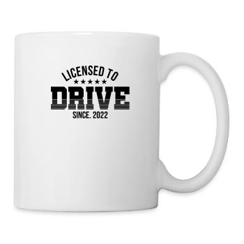 Driver's license 2022 Driving test passed gift - Mug - white - Right