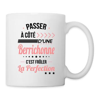 Berrichonne - Frôler la perfection - Berry - Mug blanc - blanc - Droite
