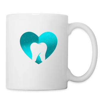 Dentist Dental Hygienist Dental Assistant Hygiene - Tasse - Weiß - Rechts