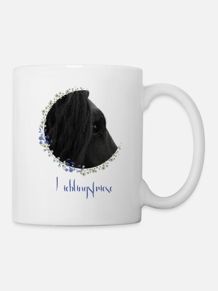 Lieblingsfriese - Tasse - Weiß