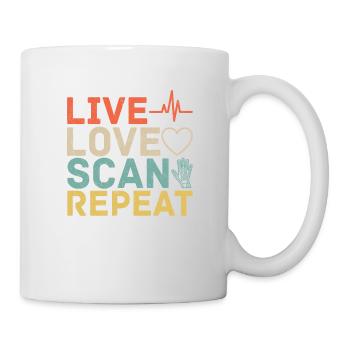 Radiology Xray Rad Tech Pharmacy Tech Phlebotomist - Mug - white - Right