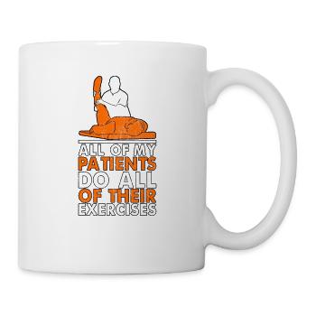 Physical Therapist Speech and Massage Therapy Chir - Mug - white - Right
