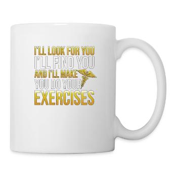 Physical Therapist Speech and Massage Therapy Chir - Mug - white - Right