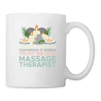 Physical Therapist Speech and Massage Therapy Chir - Mug - white - Right