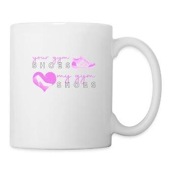 Ballet Ballerine Pole Dancer Line Dance Tap Dance - Mug blanc - blanc - Droite