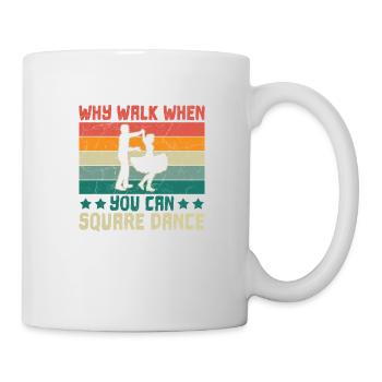 Ballet Ballerina Pole Dancer Line Dance Tap Dance - Mug - white - Right