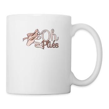 Ballet Ballerine Pole Dancer Line Dance Tap Dance - Mug blanc - blanc - Droite