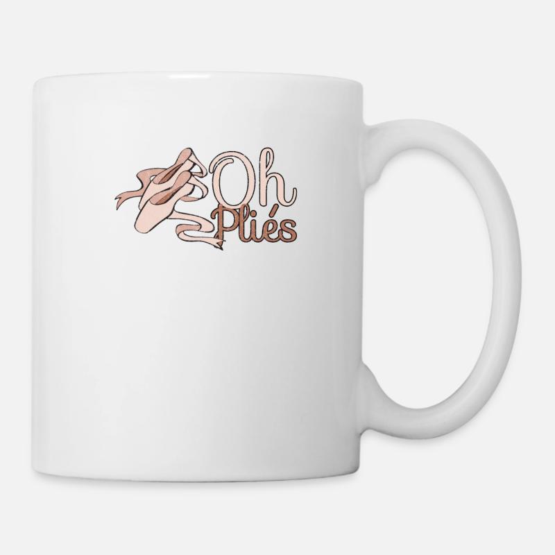 Ballet Ballerina Pole Dancer Line Dance Tap Dance - Tasse - Weiß
