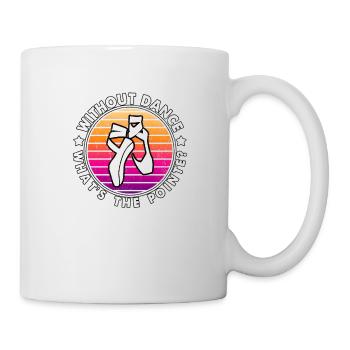 Ballet Ballerine Pole Dancer Line Dance Tap Dance - Mug blanc - blanc - Droite