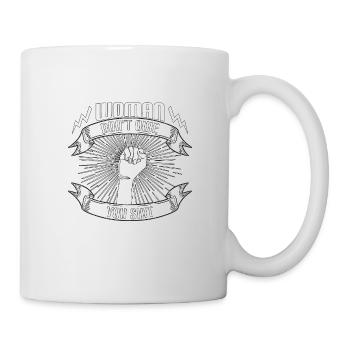 Feminist Feminism Women Empowerment Gender Girls - Mug - white - Right