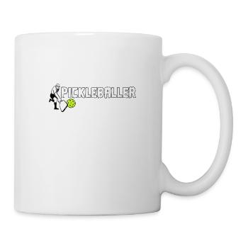 Pickleballer Pickleball Ace Paddle Dink Pickle - Mug - white - Right