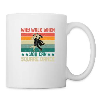 Ballet Ballerina Pole Dancer Line Dance Tap Dance - Mug - white - Right
