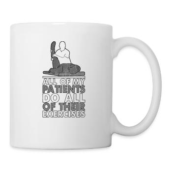 Physical Therapist Speech and Massage Therapy Chir - Mug - white - Right