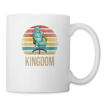 Gaming Chair Gamer Sit Down In Freedom Kingdom - Mug - white - Right