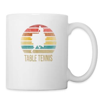 Ping Pong Table Tennis King of the Table - Mug - white - Right