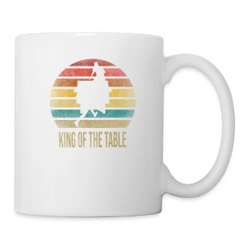 Ping Pong Table Tennis King of the Table - Mug - white - Right