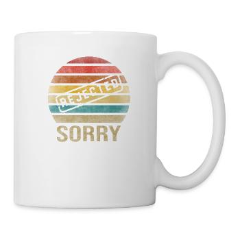 Rejected Sorry Retro Sunset Vintage - Mug - white - Right