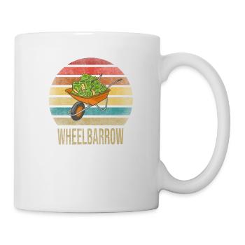 Cash Money Wheelbarrow Pushcart Sunset - Mug - white - Right