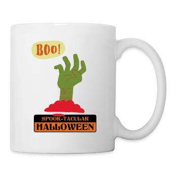 MASO - GRUSELIGE HAND HALLOOWEEN MARBOSSTA - Tasse - Weiß - Rechts
